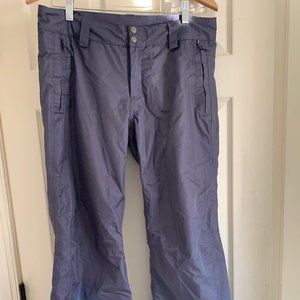 The North Face womens hyvent ski pants purple M